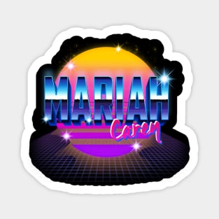 Vintage Proud Mariah Name Personalized Birthday 70s 80s 90s Styles Sticker